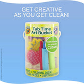My First Crayola Tub Time Art Pack Bucket with 3 Bath Crayons