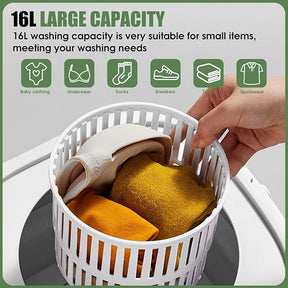 4.2 Gallon Foldable Portable Washing Machine with Spin Basket