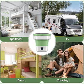 4.2 Gallon Foldable Portable Washing Machine with Spin Basket