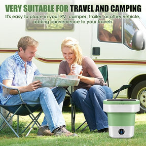4.2 Gallon Foldable Portable Washing Machine with Spin Basket