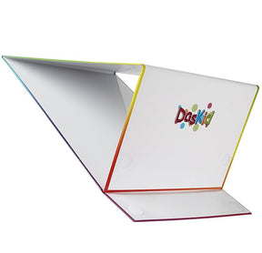 16" x 12.5" Double-Sided Tabletop Magnetic Whiteboard Easel