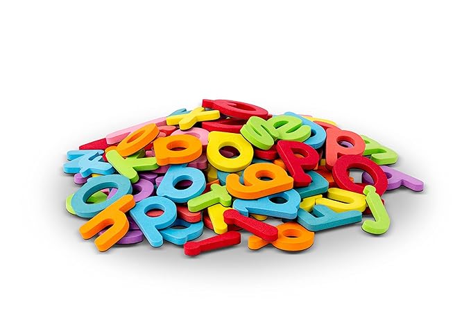 234-Piece Magnetic Letters Alphabet Kit with 11.3" x 7.9" Whiteboard