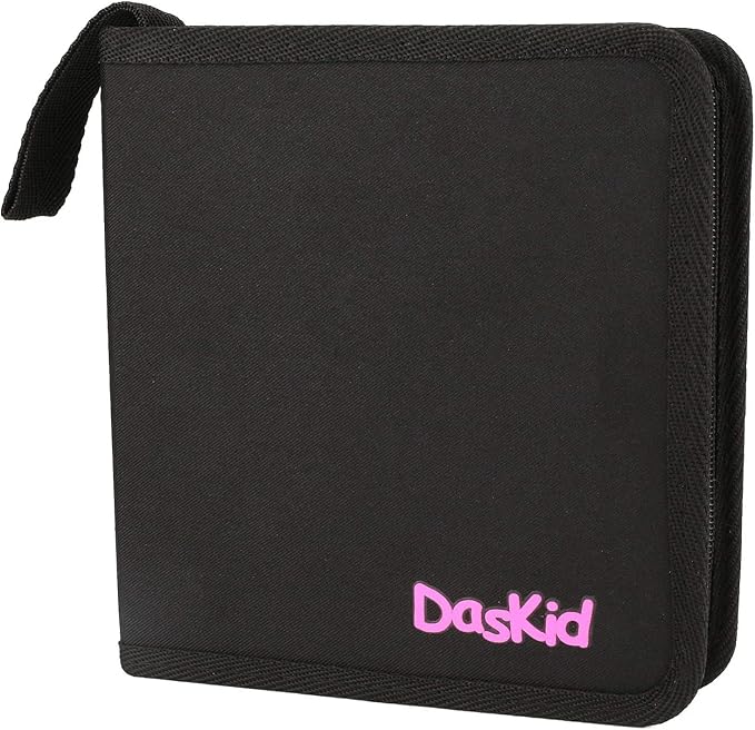 DasKid 120-Color Artist Gel Pen Set with 0.8mm-1.0mm Tips and Coloring Book