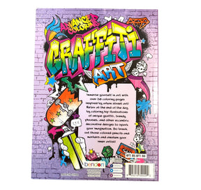 Bendon Graffiti Art Advanced Coloring Book (30 Pages)