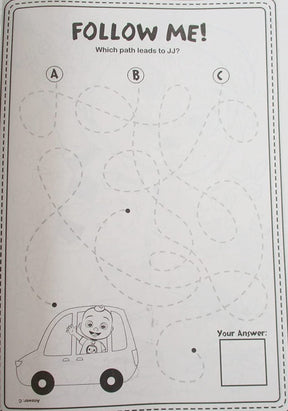 CoComelon 7.75" x 10.75" Jumbo Coloring and Activity Book