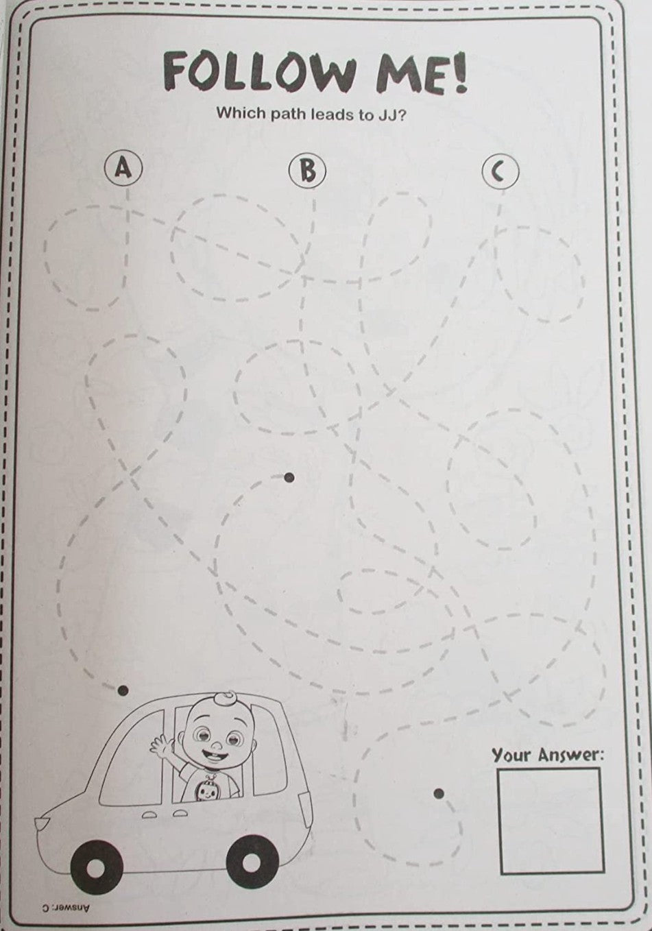 CoComelon 7.75" x 10.75" Jumbo Coloring and Activity Book