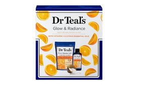 Dr Teal's Vitamin C 2-Piece Glow & Radiance Bath Set