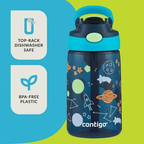 Contigo Kids 14 oz Autospout Water Bottles - 2-Pack