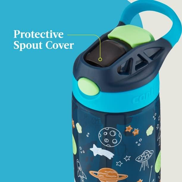 Contigo Kids 14 oz Autospout Water Bottles - 2-Pack