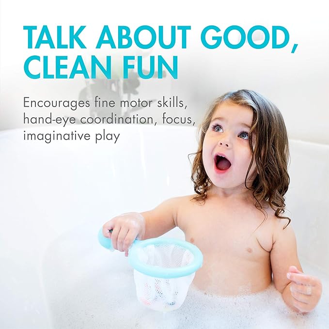 Boon Water Bugs Floating Bath Toys with Net and 3 Toys