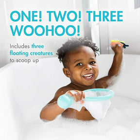 Boon Water Bugs Floating Bath Toys with Net and 3 Toys
