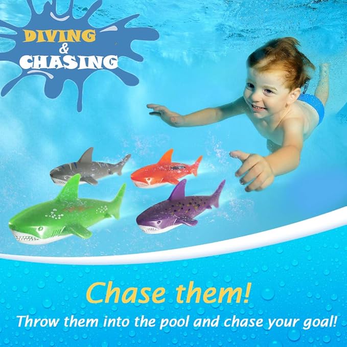 29-Piece Underwater Sinking Dive Toys and Pool Games Kit