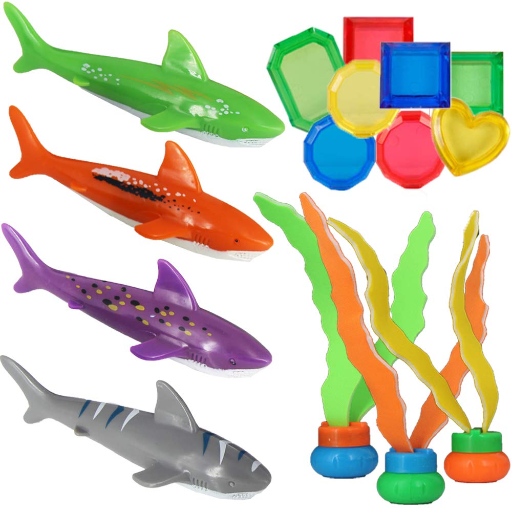 29-Piece Underwater Sinking Dive Toys and Pool Games Kit