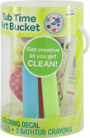 My First Crayola Tub Time Art Pack Bucket with 3 Bath Crayons
