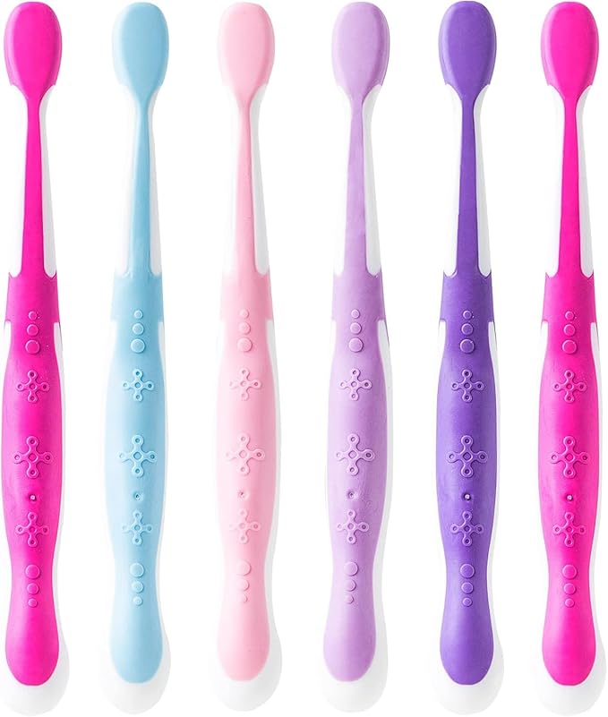 Brush Buddies Barbie Kids Toothbrush - 6 Pack