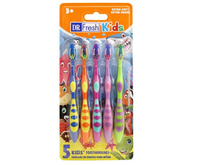 Dr. Fresh Kids Extra Soft Toothbrushes - 5 Count