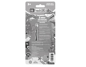 Dr. Fresh Kids Extra Soft Toothbrushes - 5 Count