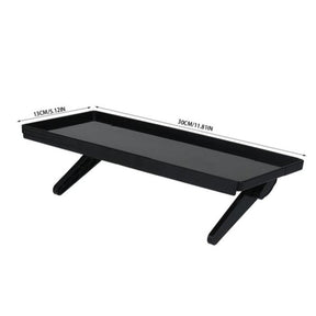 11.8" x 5.1" Foldable Monitor Top Storage Shelf Mount