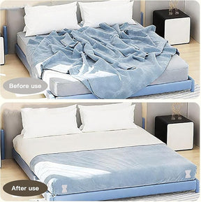Heavy-Duty 4-Piece Adjustable Bed Sheet Fastener Clips
