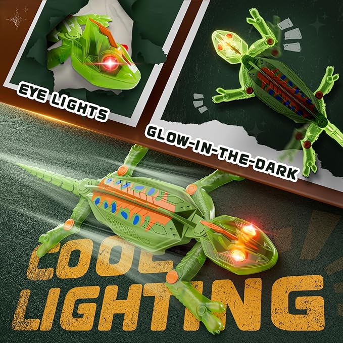 Glow-in-the-Dark Remote Control Wall Climbing Chameleon