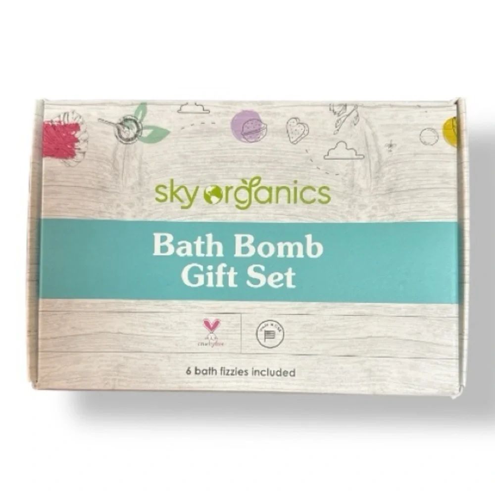 Sky Organics 6-Count Nourishing Bath Bomb Gift Set