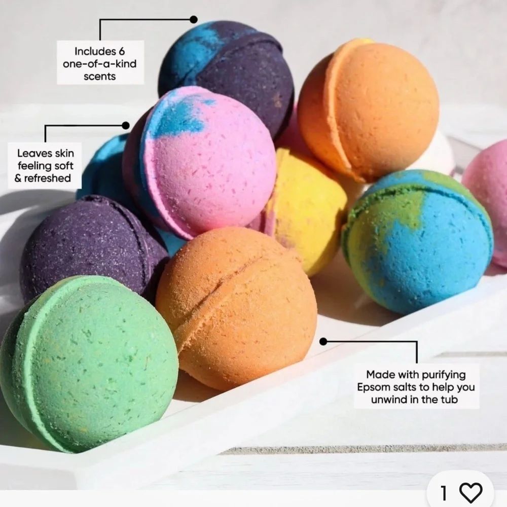 Sky Organics 6-Count Nourishing Bath Bomb Gift Set