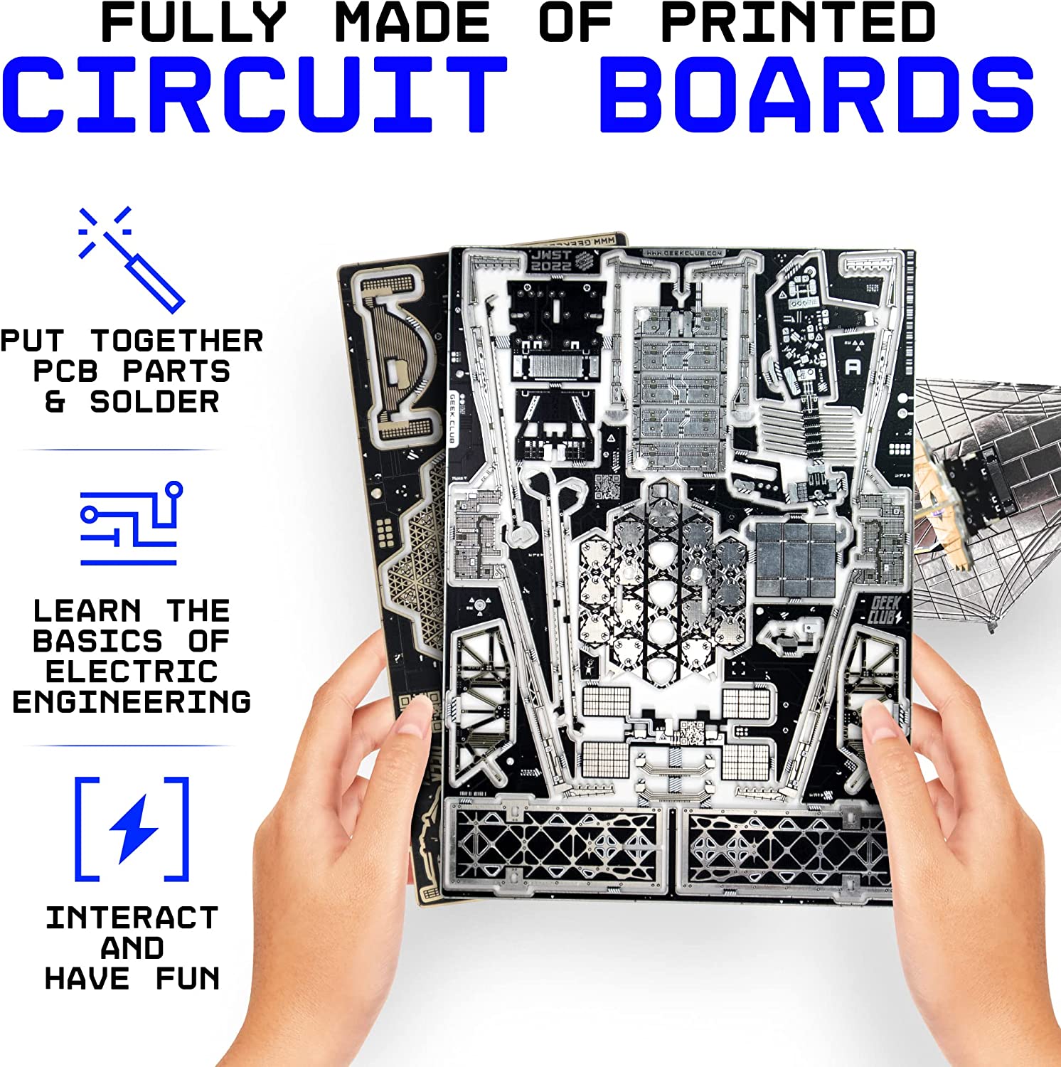 Geek Club James Webb Space Telescope DIY STEM Engineering Kit