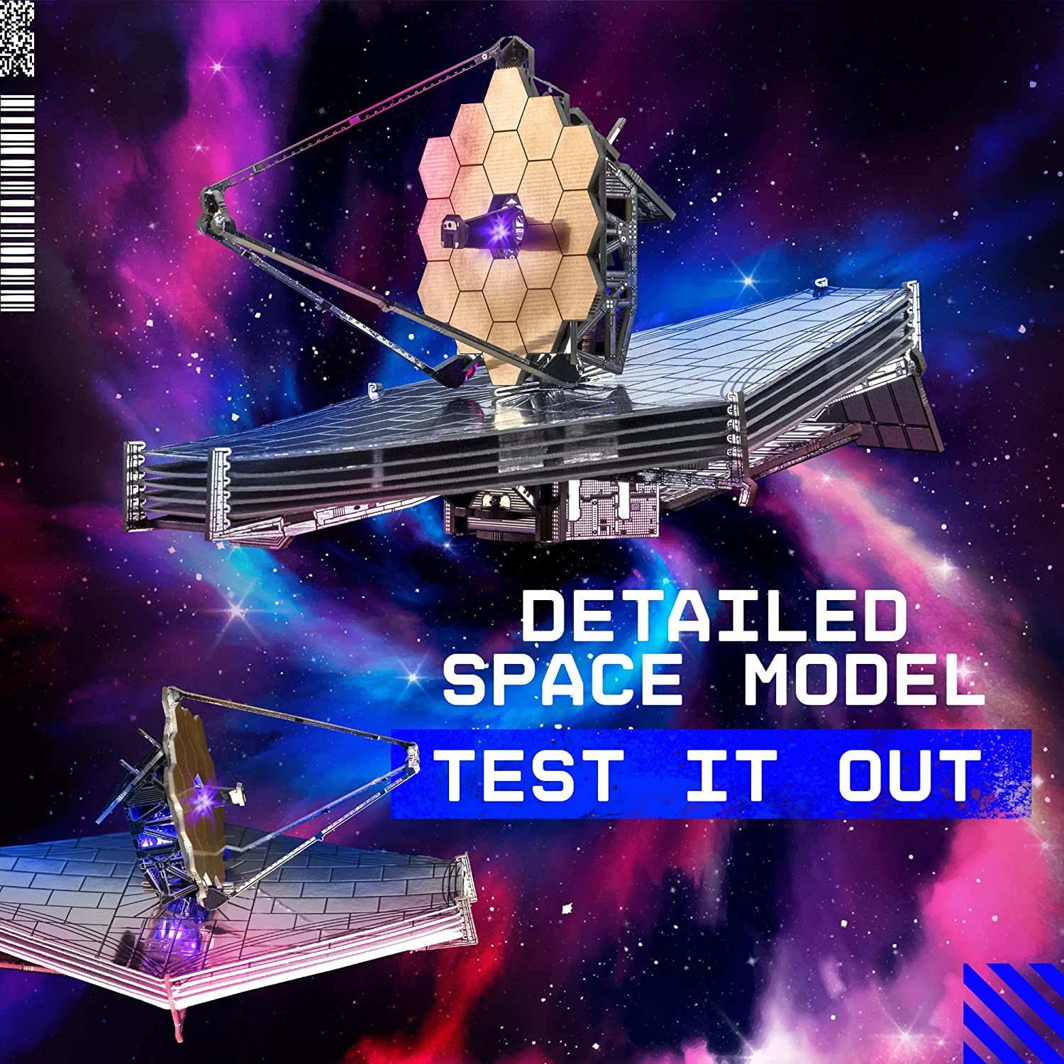 Geek Club James Webb Space Telescope DIY STEM Engineering Kit