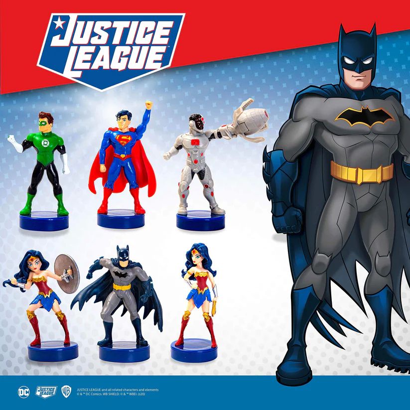 2.4" Justice League Collectible Stamper Action Figures (12-Pack)