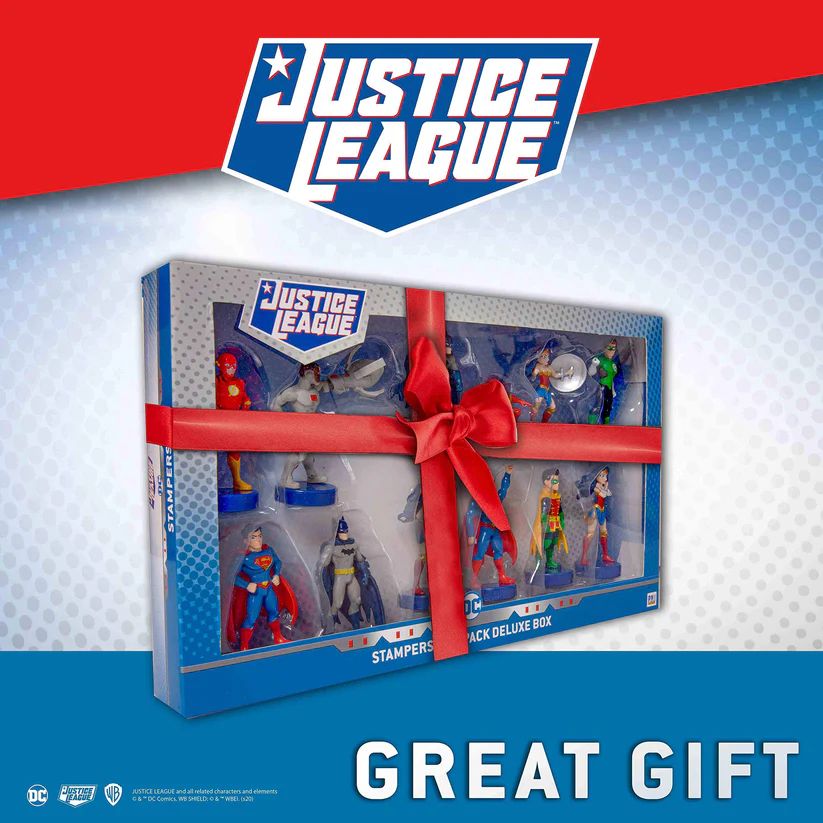 2.4" Justice League Collectible Stamper Action Figures (12-Pack)