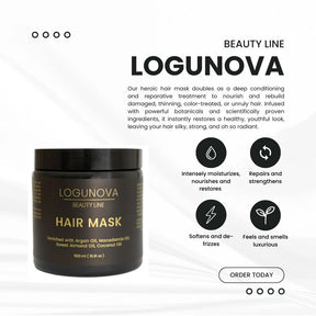 Logunova Revitalizing Hair Mask - Deep Conditioning & Reparative Treatment