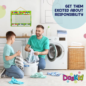 17" x 13" Magnetic Reward Chart Set with 4 Dry Erase Markers