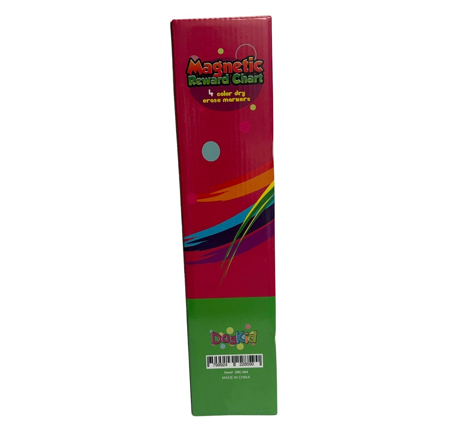 17 x 13 Inch Magnetic Behavior Star Reward Chart with 4 Markers