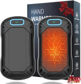 2-Pack Magnetic Rechargeable Hand Warmers - 6000mAh - 3 Heat Levels (up to 131°F)