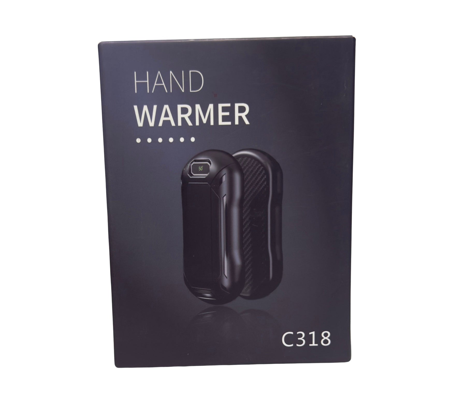 2-Pack Magnetic Rechargeable Hand Warmers - 6000mAh - 3 Heat Levels (up to 131°F)