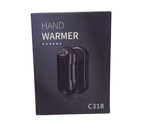 2-Pack Magnetic Rechargeable Hand Warmers - 6000mAh - 3 Heat Levels (up to 131°F)