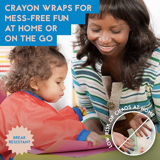 Hieno Handmade 100% Pure Beeswax Non-Toxic Crayons - 8-Pack