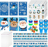 193pc Winter School Stationery Set - Fun Holiday Supplies!