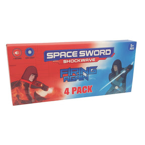 Light Up Sword Sets with Sound Effects - Multi-Color Options (3pk or 4pk)