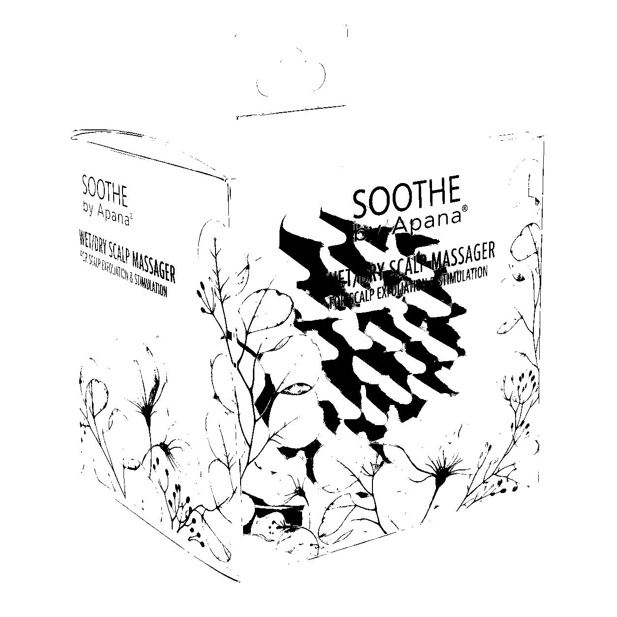 Soothe by Apana - Wet/Dry Scalp Massager