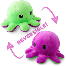 Reversible Octopus Plushie, Happy + Angry - Cute Sensory Fidget To Show Your Mood!