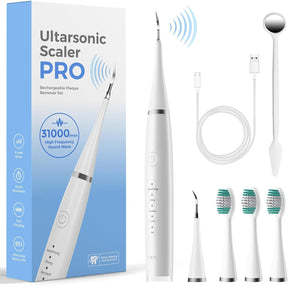 Electric Teeth Cleaner – Ultrasonic Dental Scaler with 5 Modes & USB Charging