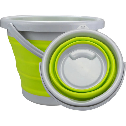 1.3 Gallon Collapsible Bucket – Space-Saving Portable Bucket for Camping, Beach & Home