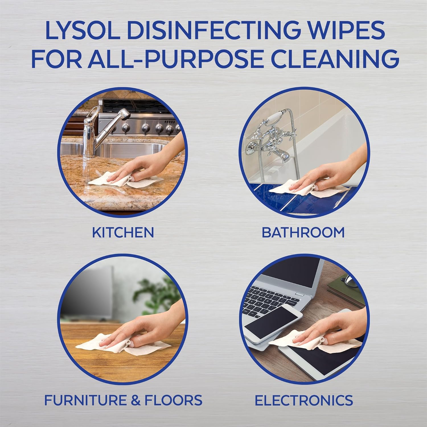 6pk Lysol Disinfecting Wipes To-Go Flatpacks – Lemon & Lime Blossom, Travel Size
