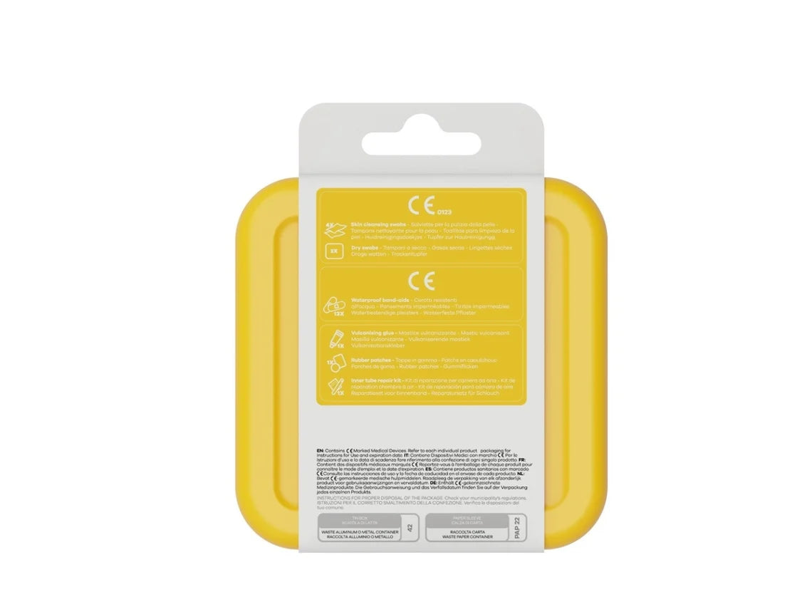 22pc Popme Bike Repair Kit for Flats and Minor Injuries - Great For Backpack or Basket!