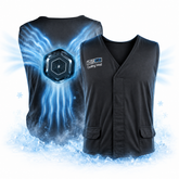 ThinIce Thermo-Cool Battery Powered Cooling Vest – Lower Body Temp by 20°F | Choose Small or Medium