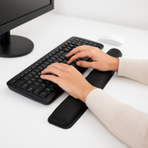 HandStands Memory Foam Wrist Rest – Ergonomic Keyboard Support – 16.75" x 2.75"