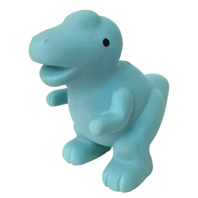 5" T-Rex Dog Toy With Squeaker For Fetch and Chewing - 100% Non-Toxic Latex