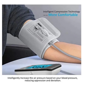 JOOPHYS One Button Blood Pressure Monitor w/ 2 Cuffs - 3" LCD Screen