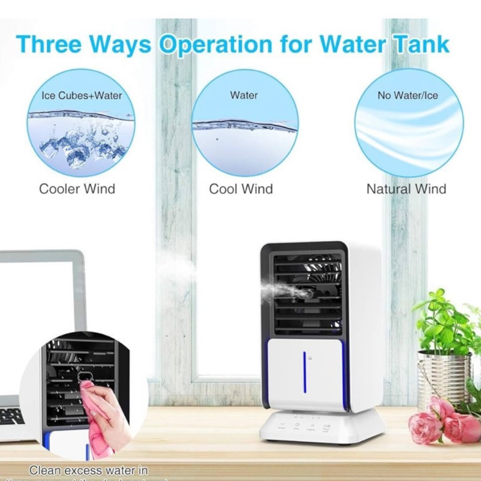 Portable Air Can Air Cooler Be Used Without Water Energy Efficient